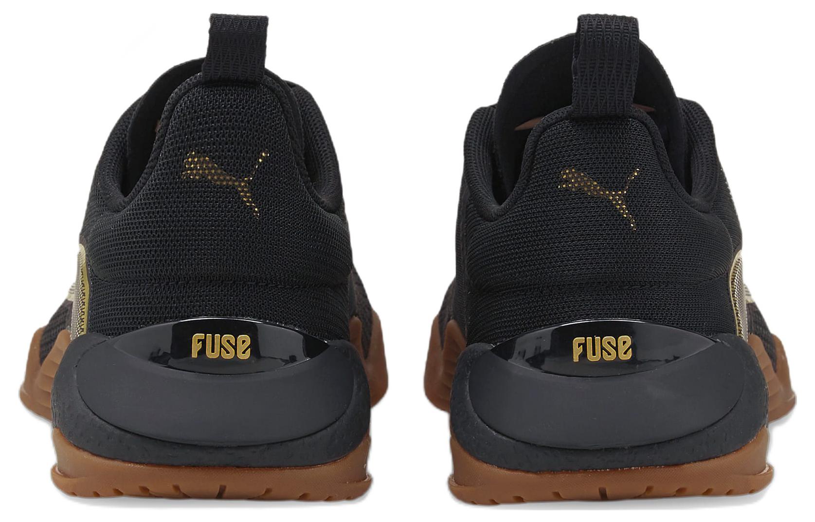 (WMNS) PUMA Fuse 2.0 'Black Metallic Gold Gum' 376169-01