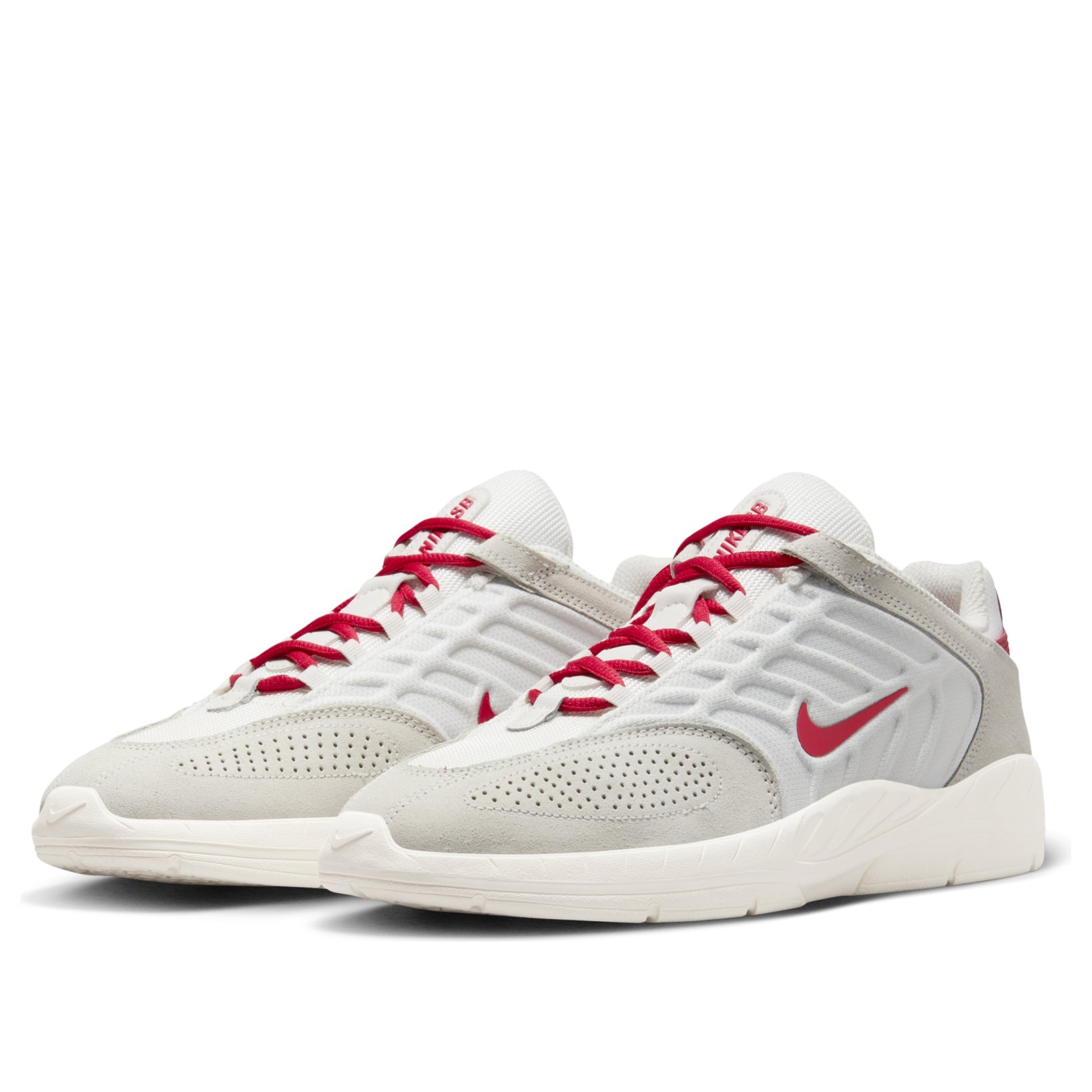 Nike Sb Vertebrae 'White Bone Red' FD4691-100