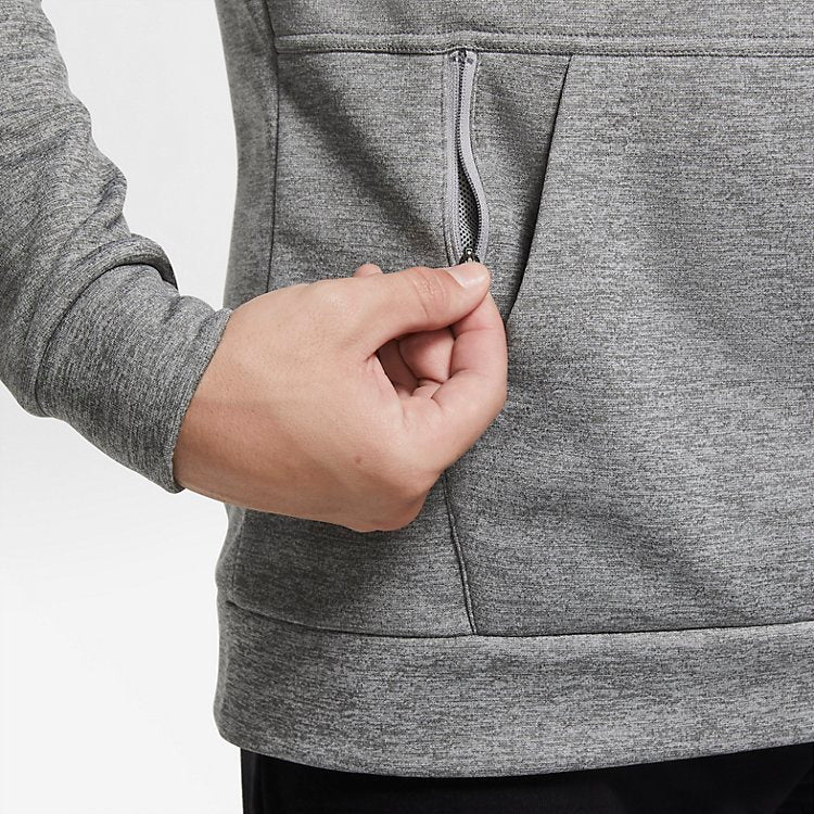 Nike Therma Pullover Swoosh Training Hoodie 'Dark Grey Heather' CU6238-063