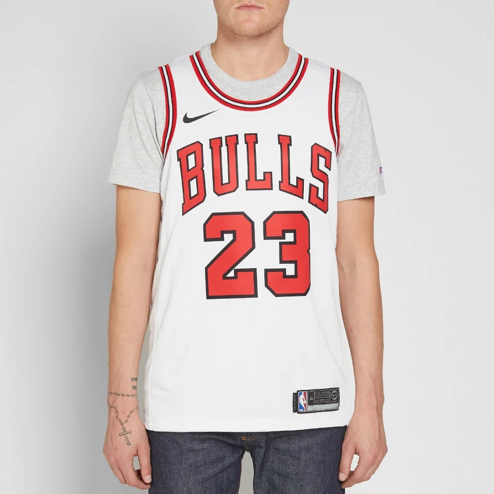 Nike Michael Jordan Association Edition Swingman Jersey (Chicago Bulls) SW 'White' AO2916-100
