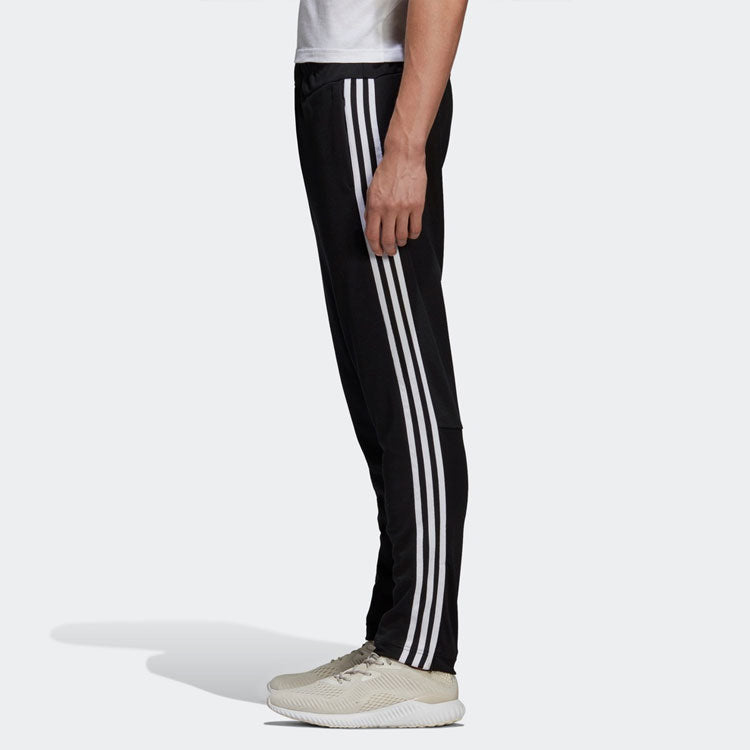 adidas Sports Casual Knit Long Pants Black CW3244