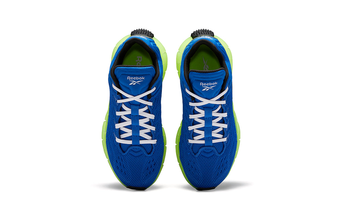 Reebok Zig Kinetica Running Shoes K Blue/Green FX0432
