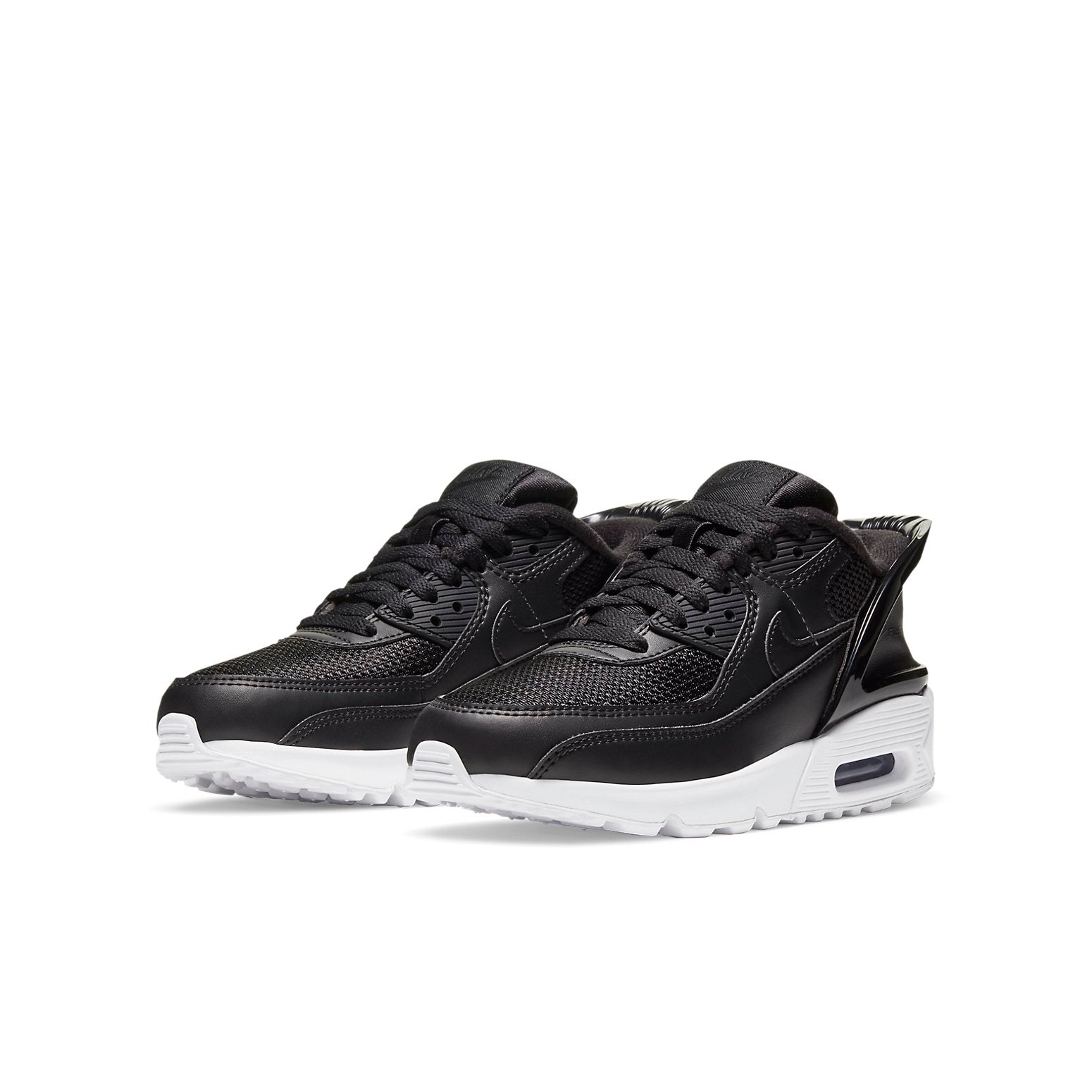 (GS) Nike Air Max 90 FlyEase 'Black White' CV0526-003