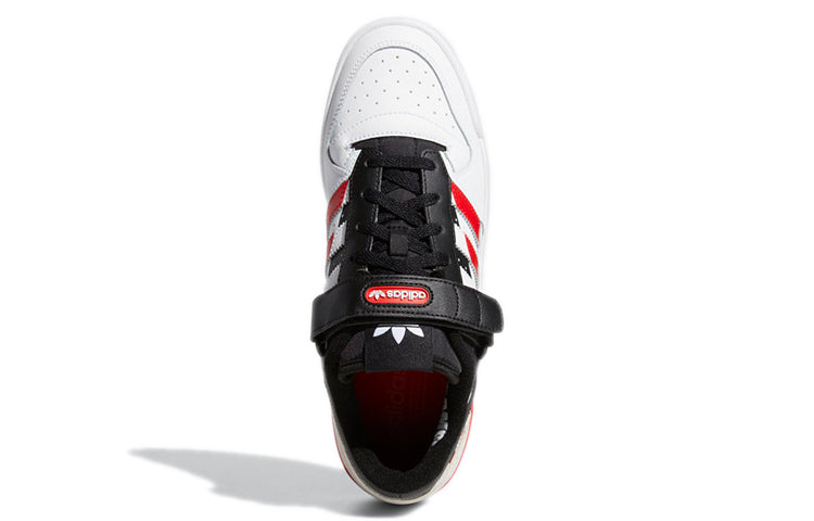 adidas Forum Low Premium 'Split - Black Vivid Red' FY4974