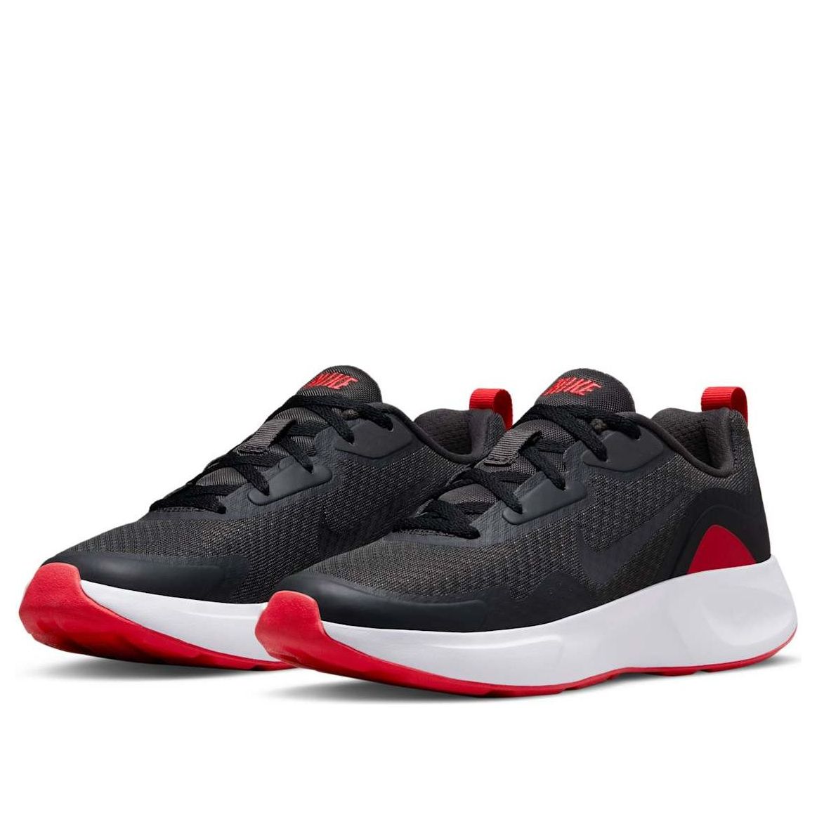 (GS) Nike Wearallday 'Black Red' CJ3816-201