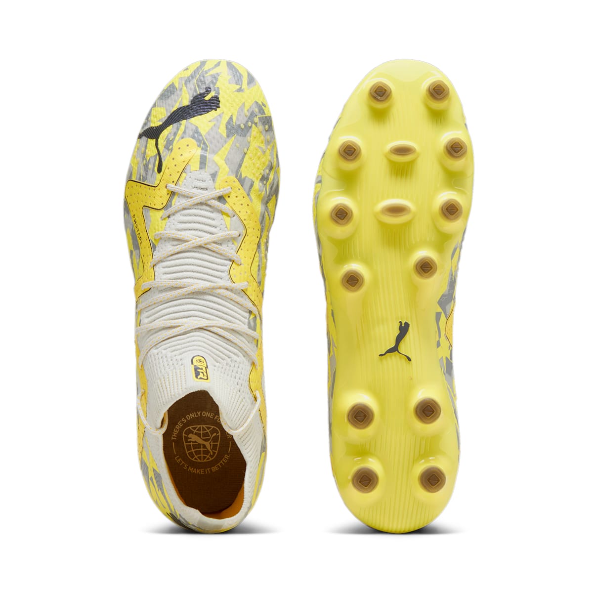 PUMA Future Ultimate 'Sedate Gray Asphalt Yellow Blaze' 107357-04