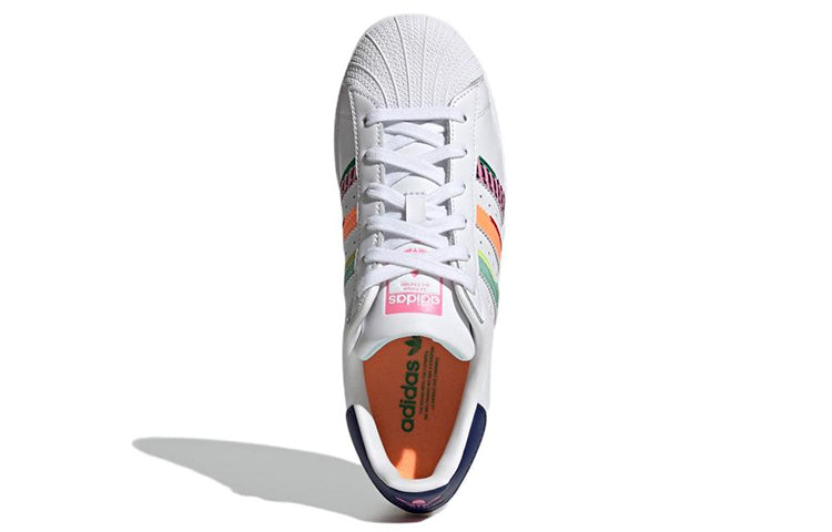 (WMNS) adidas originals Superstar 'White Multi' GW9783