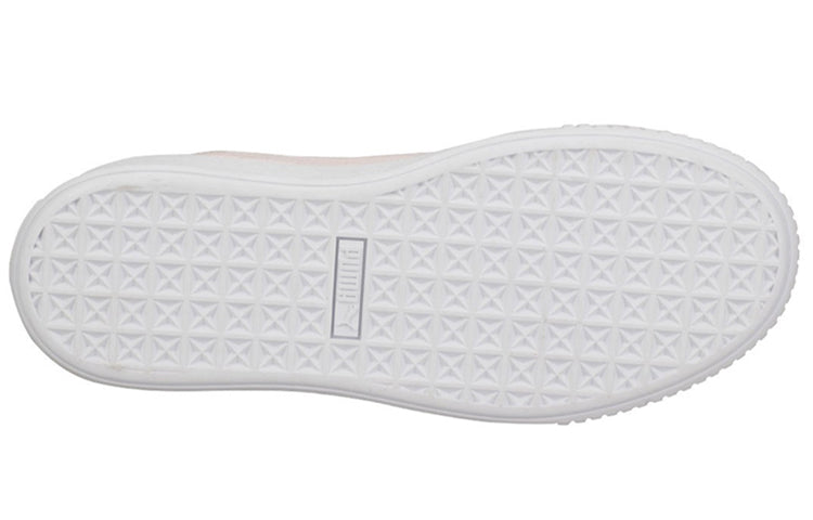 (WMNS) PUMA Basket Platform Rose Gold 366494-02