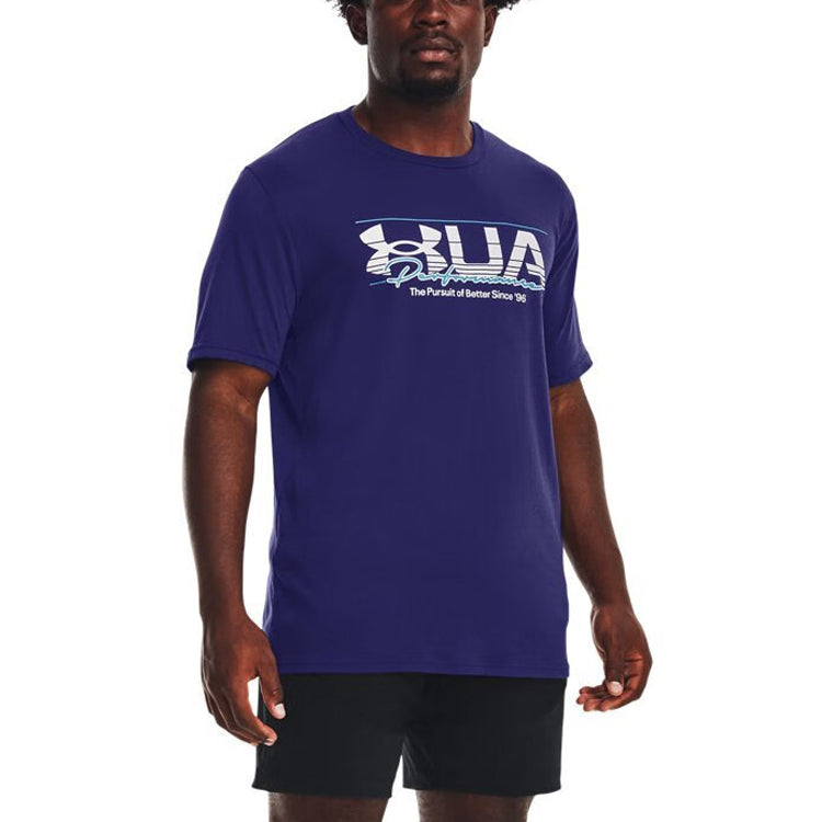 Under Armour Training Graphics T-shirt 'Blue' 1376845-468