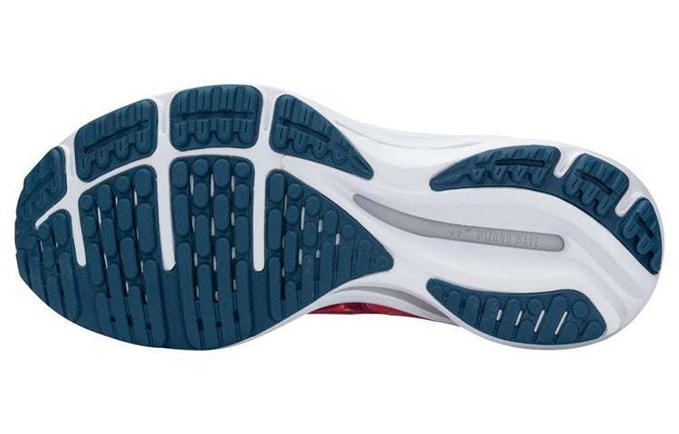 Mizuno Wave Rider 25 Waveknit 'Pink Blue White' J1GD217578