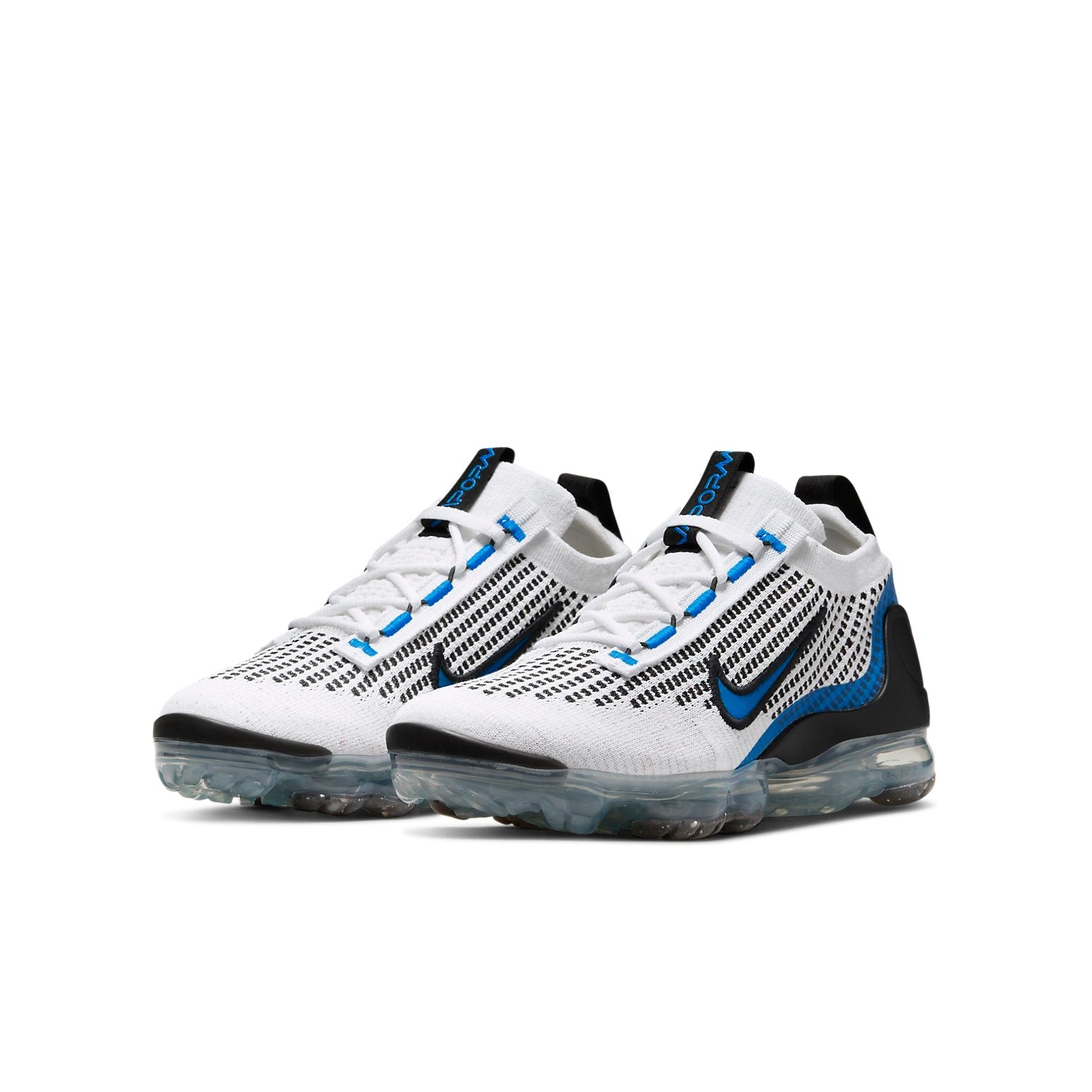 (GS) Nike Air VaporMax 2021 Flyknit 'White Photo Blue' DB1550-101