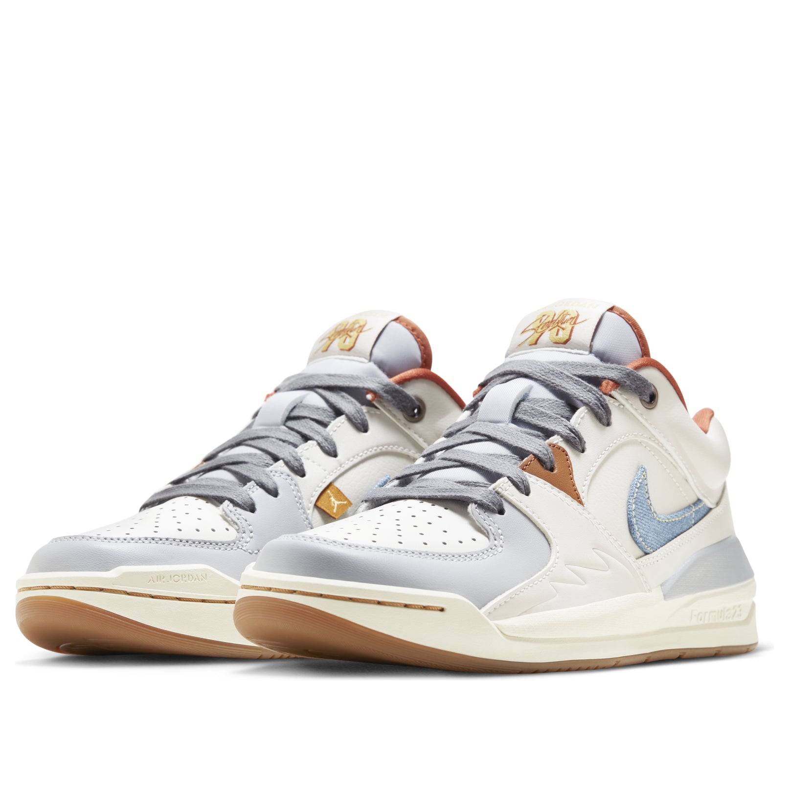 (WMNS) Air Jordan Stadium 90 'Beige Lt Armory Blue' FZ5696-041