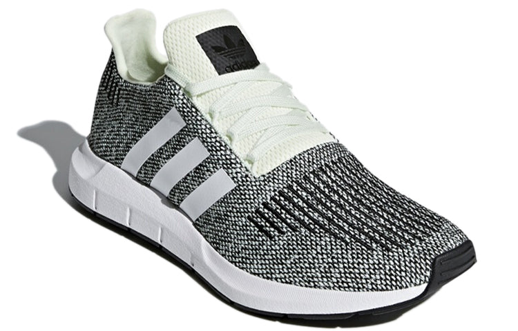 adidas Swift Run 'Black Aero Green' CQ2121