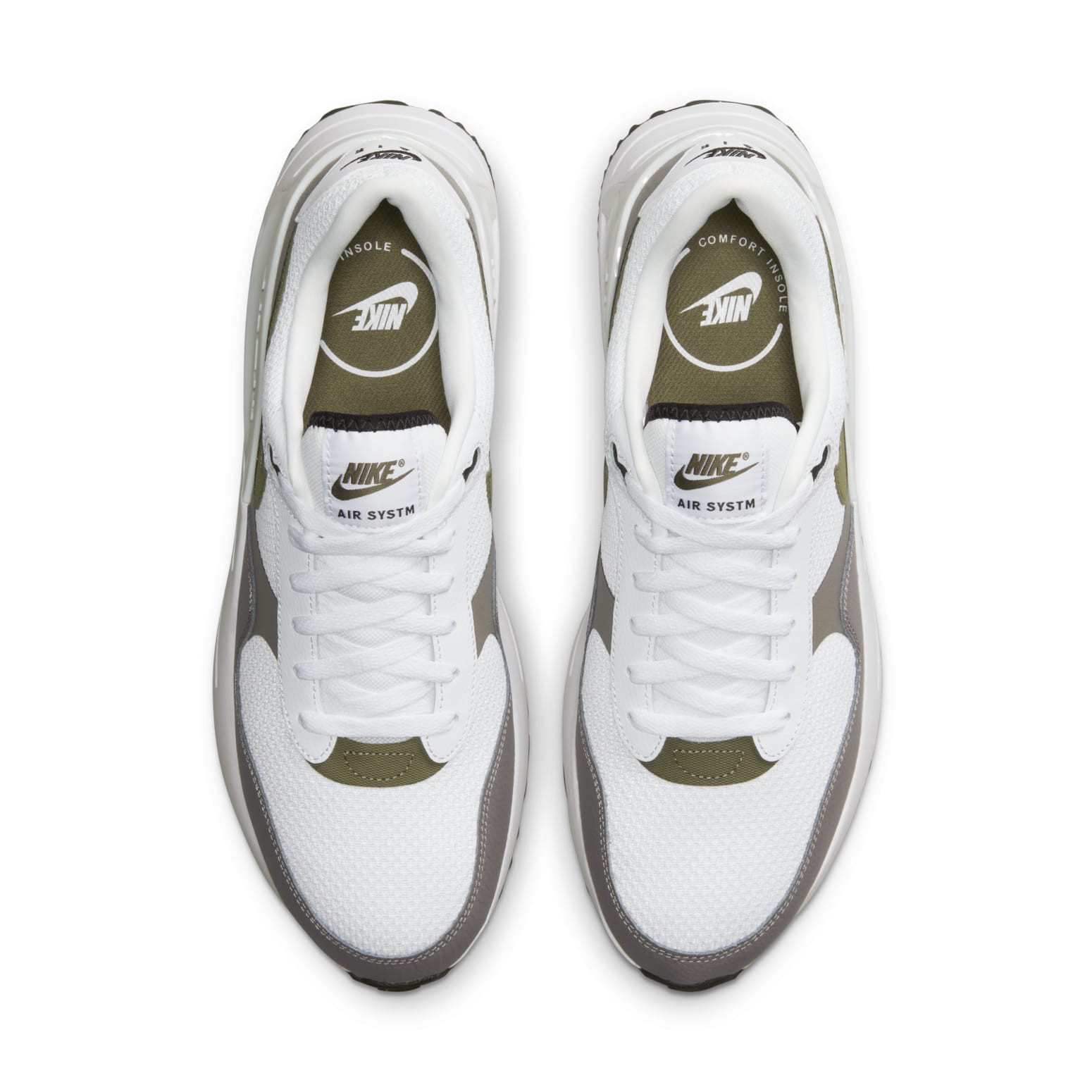 Nike Air Max SYSTM 'White Medium Olive' DV7587-100