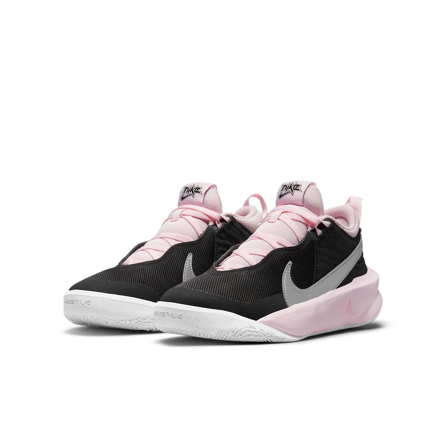 (GS) Nike Team Hustle D10 'Black Pink Foam' CW6735-003