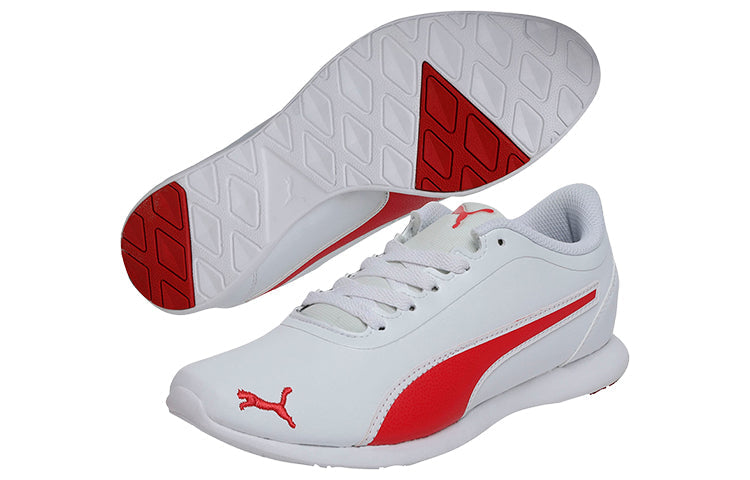(WMNS) PUMA Vega Sweet Sl Idp Shoes White/Red 371084-03