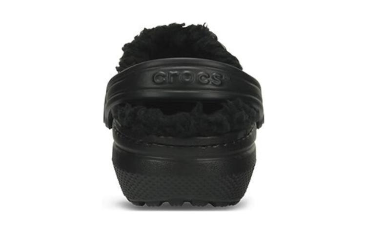 (GS) Crocs Lined Clog Outdoor Sandals 'Black' 207009-060