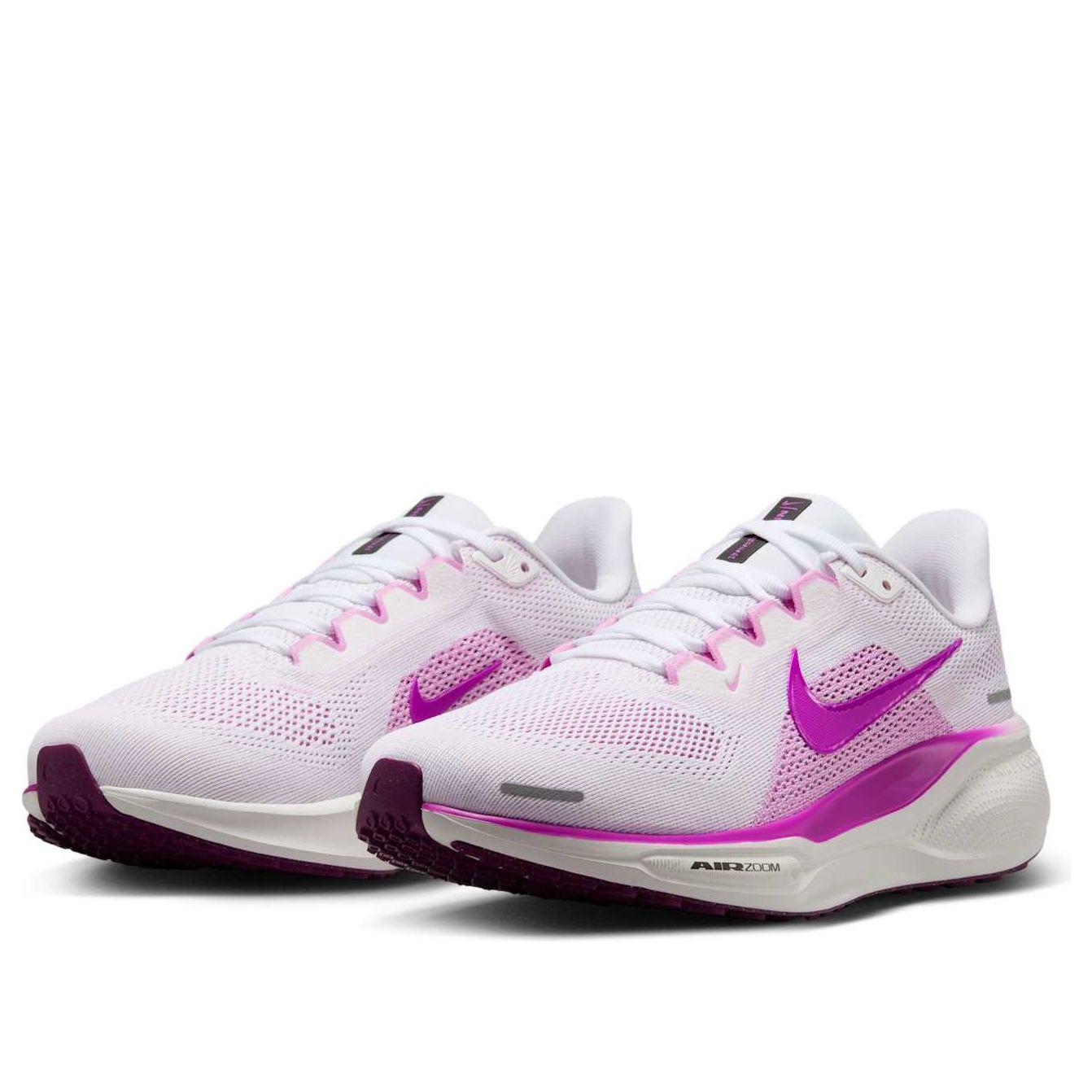 (WMNS) Nike Air Zoom Pegasus 41 Extra Wide 'White Hyper Violet' FQ0965-103