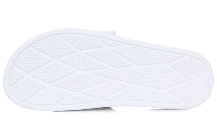 FILA Velcro Sports Slippers White Korean Version 1SM00556_100