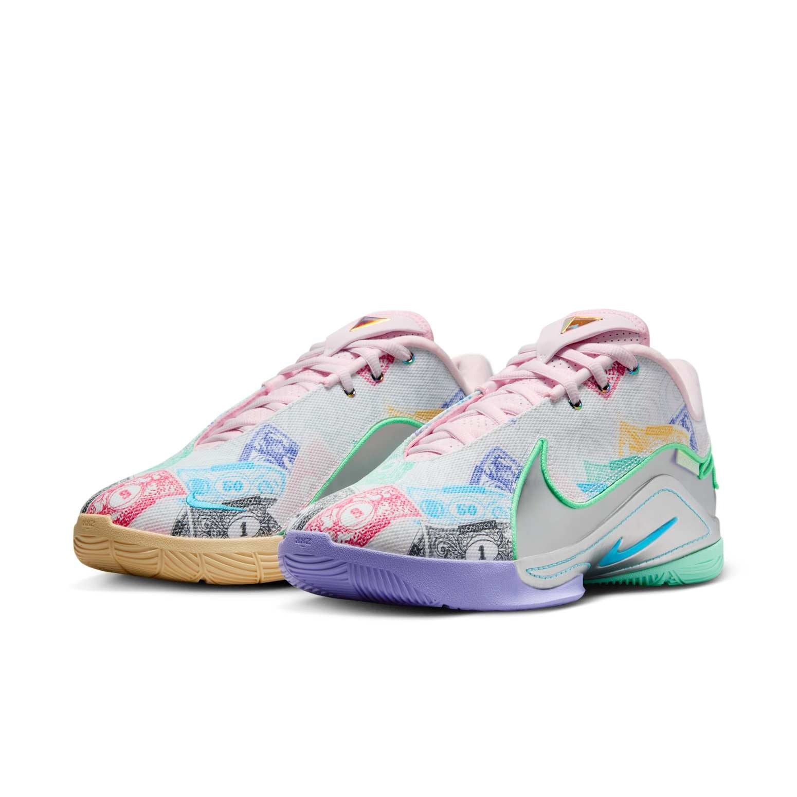 Nike x Monopoly LeBron 22 'Baltic Blue Vapor Green Pink Foam' FZ1099-100