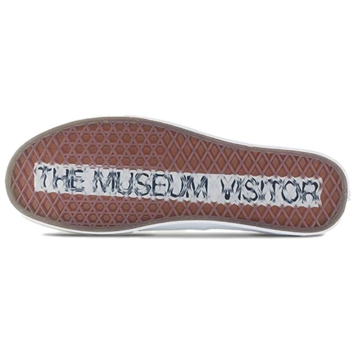 Vans Authentic x THE MUSEUM VISITOR 'White Yellow Pink' VN000CRTBPH