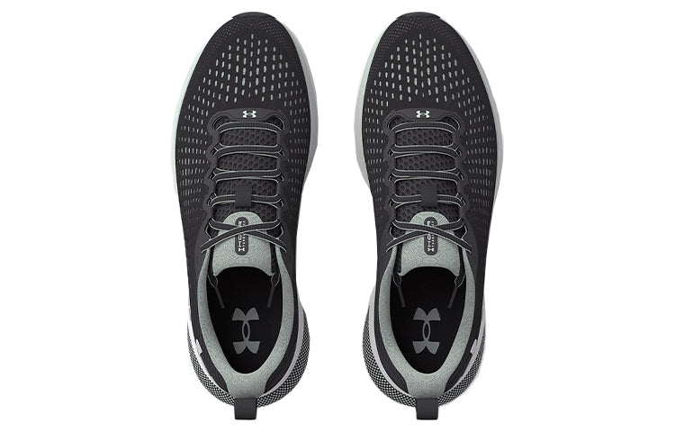 (WMNS) Under Armour HOVR Turbulence 'Jet Grey White' 3025425-101