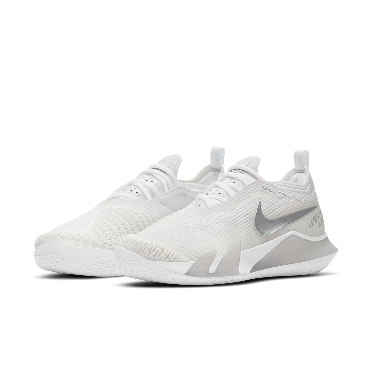 (WMNS) Nike Court React Vapor NXT 'White Metallic Silver' CV0742-100