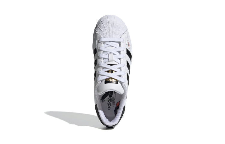(GS) adidas Superstar J 'Girls Rule - White' FX5202