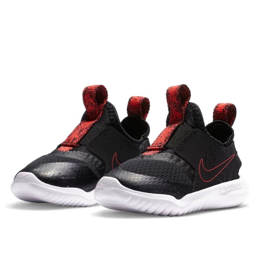 (TD) Nike Flex Runner SE 'Black Bright Crimson' CZ6540-001