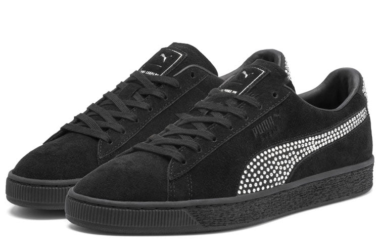 PUMA The Kooples x Suede 'Glittery Rhinestones - Black' 368132-01