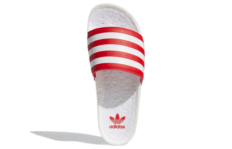 adidas Adilette Boost Slides 'Scarlet' FX5895