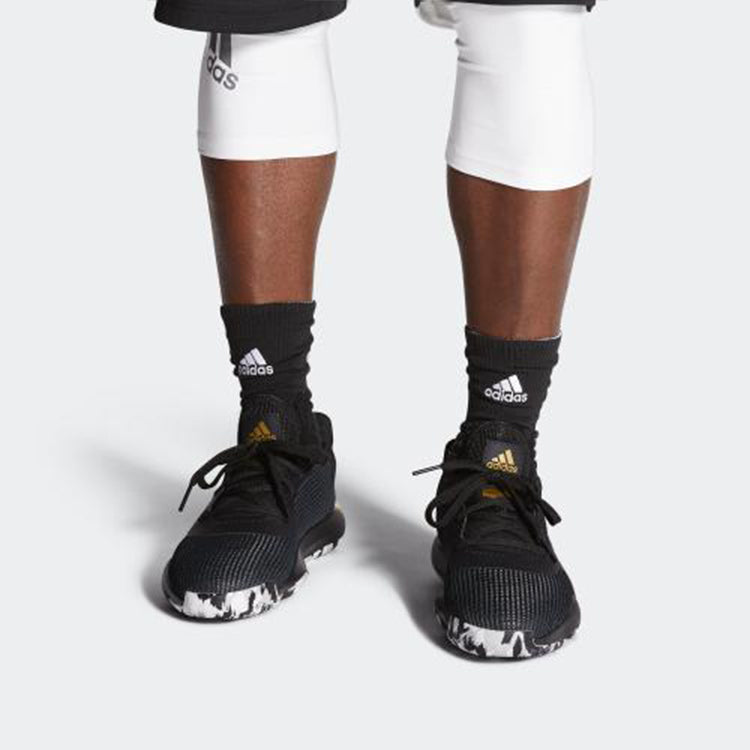 adidas Pro Bounce 2019 Low GCA 'Black Gold Mint' EF8793