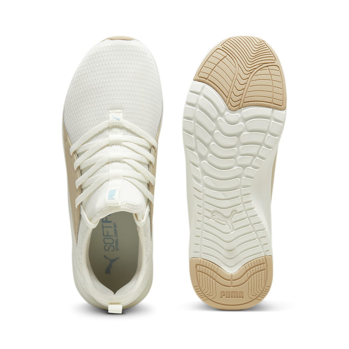 (WMNS) PUMA Softride Sophia 2 Emboss 'Warm White' 379789-04