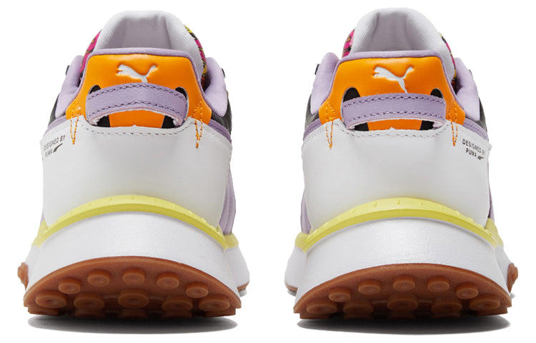 PUMA Romero Britto x Wild Rider 'White Limelight Gum' 381097-01