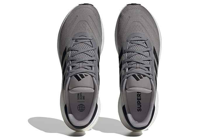 adidas Supernova 3 Running Shoes 'Grey Core Black White' IE4365