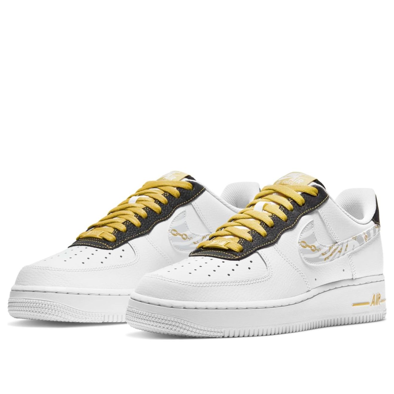 Nike Air Force 1 '07 LV8 'Gold Links Zebra Print' DH5284-100