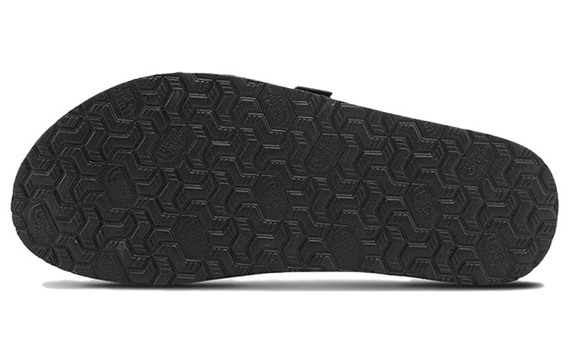 (WMNS) THE NORTH FACE Trekking Base Camp Strap Slides 'Black Red' 819W-IH7
