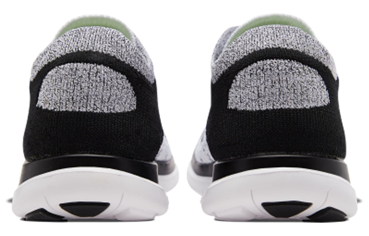 (WMNS) Nike Free Flyknit 4.0 'White Black' 631050-100