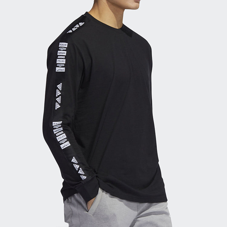 adidas One Team Ls Sports Long-sleeve Tee Men Black GE5507