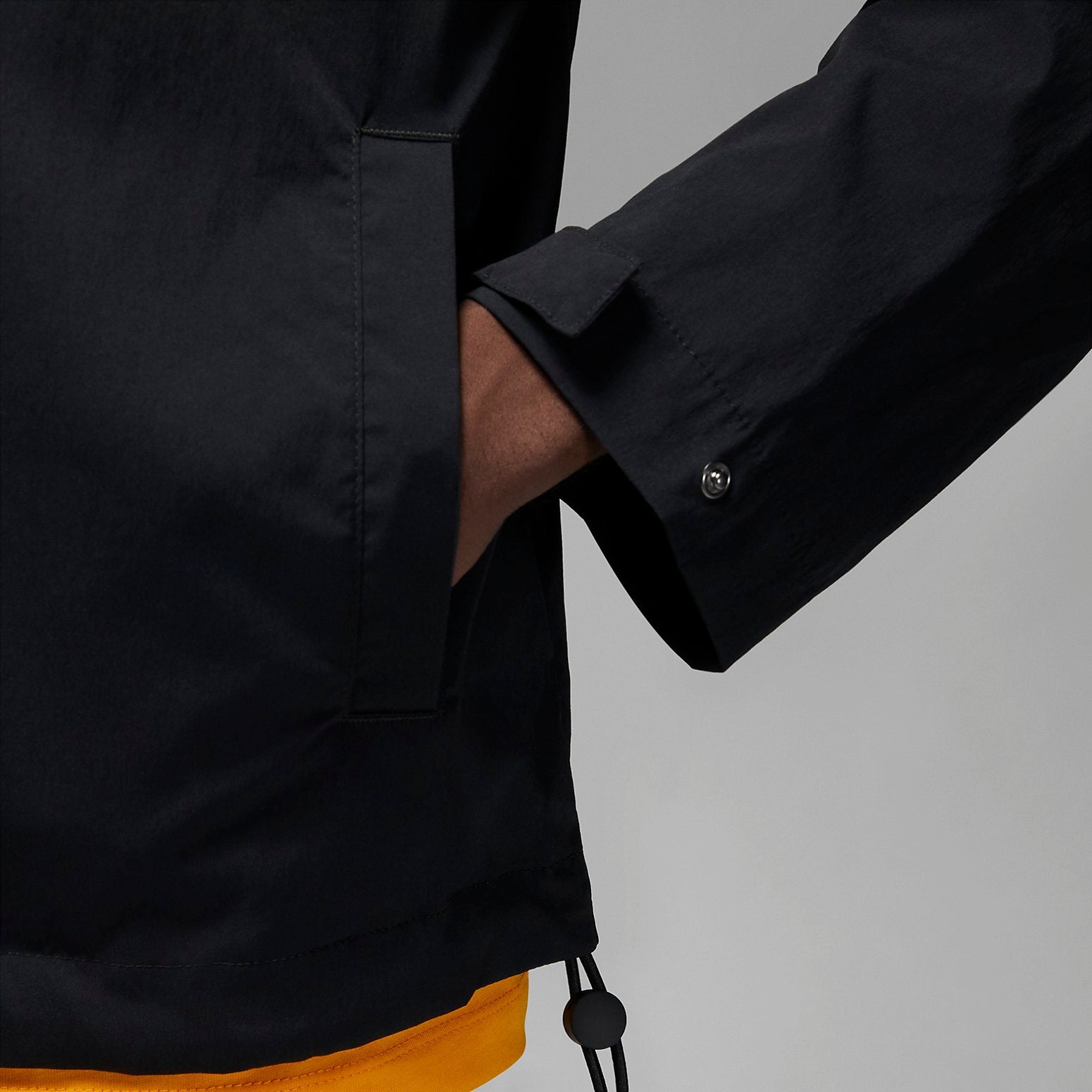 Air Jordan Paris Saint-Germain Woven Jacket 'Black' DV0608-010