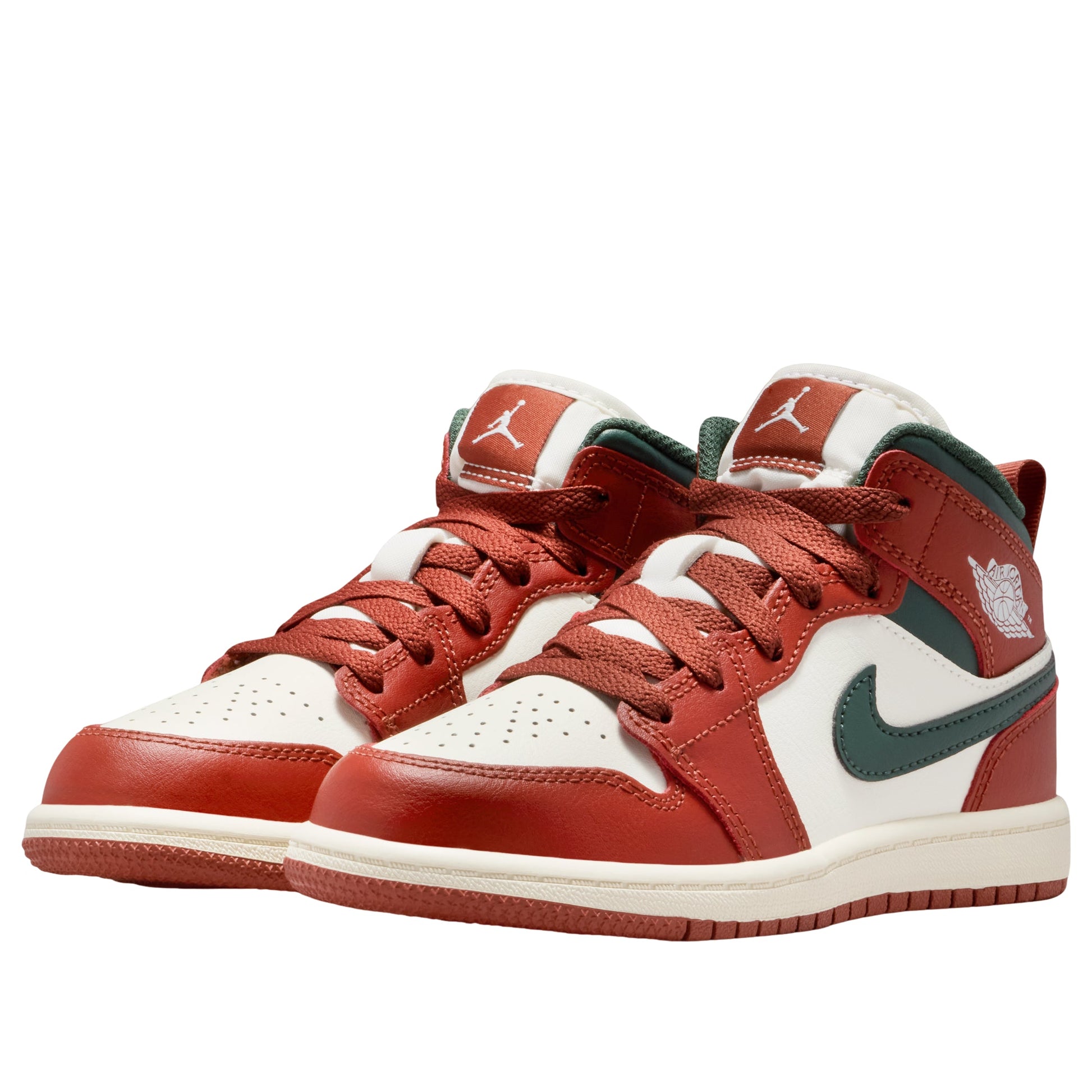 (PS) Air Jordan 1 Mid 'Redstone Midnight Green' DQ8424-105