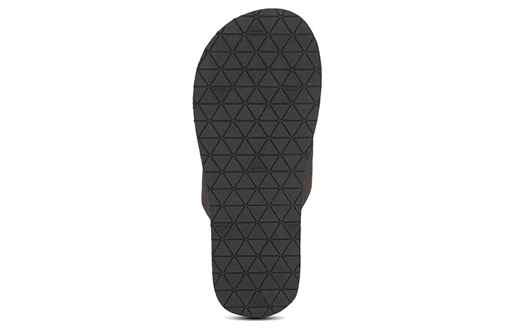 adidas Coset II Slippers 'Brown Yellow' EX2336