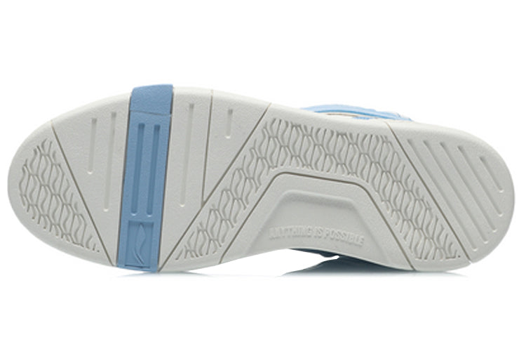 (WMNS) Li-Ning Superwave Canvas Hi 'White Blue' AGCQ204-3