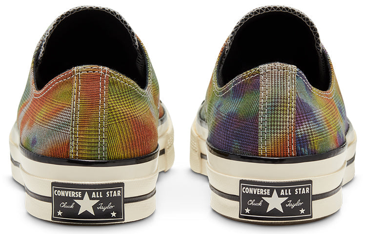 Converse Chuck 70 Low 'Glen Plaid Tie Dye' 168879C
