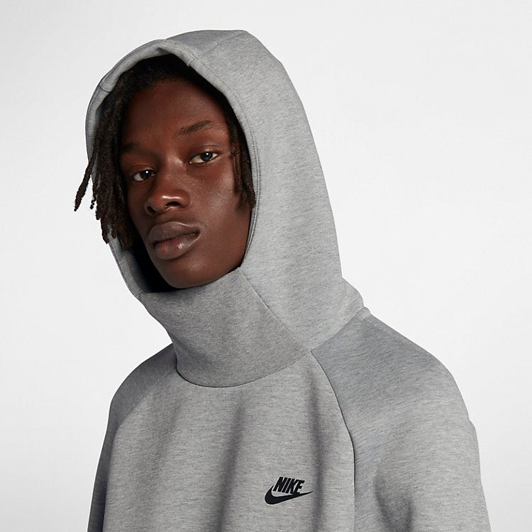 NIKE Sportswear Tech Fleece Pullover Hoodie 'Grey Black' 928487-063