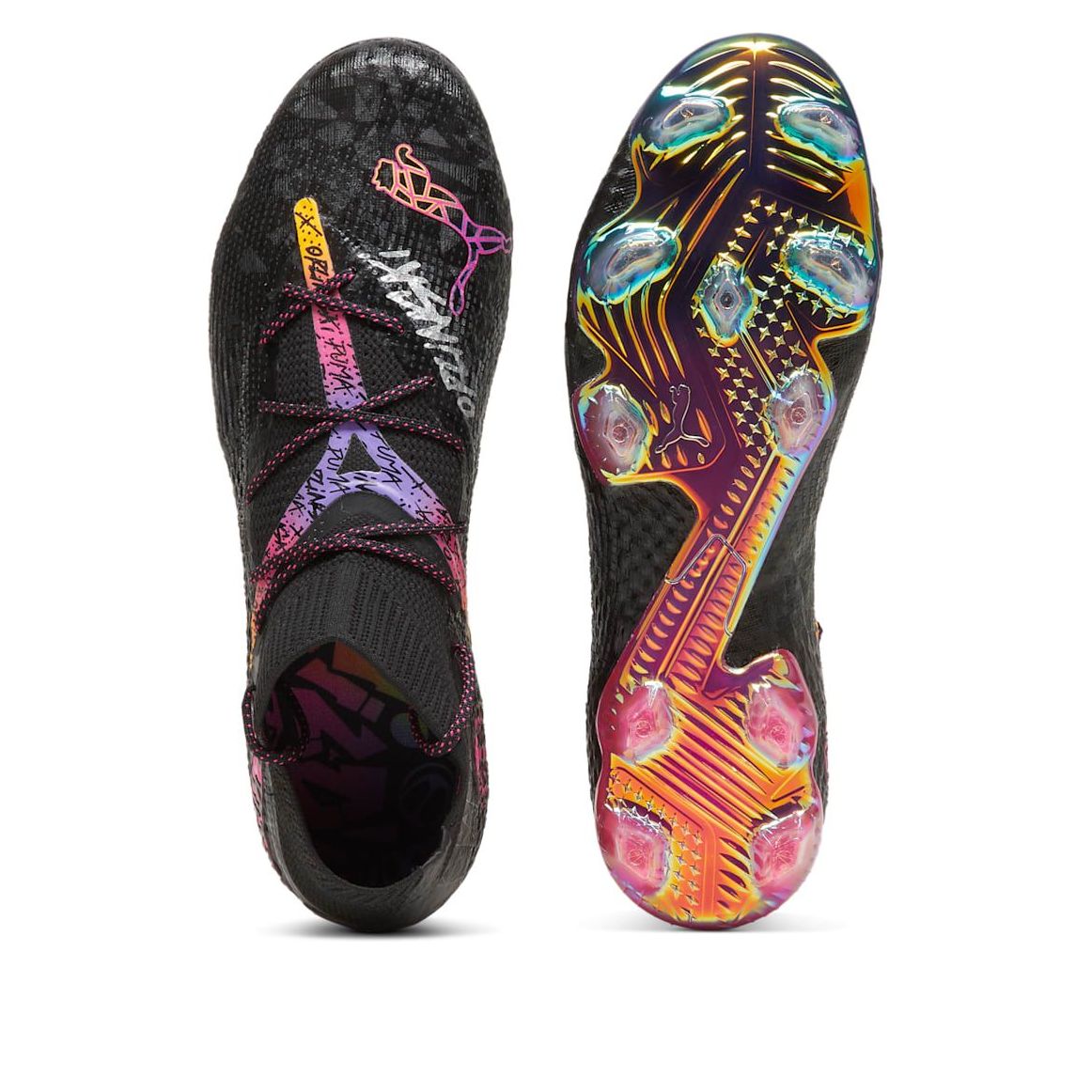 PUMA x ORLINSKI Future 7 Ultimate 'Black Dark Amethyst Sun Stream' 108152-01