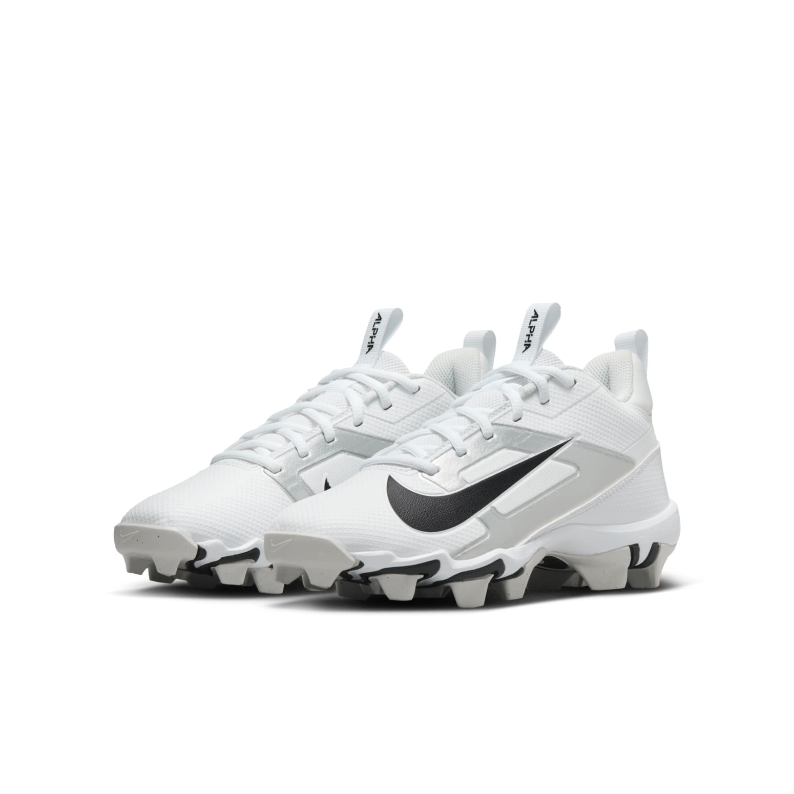 (GS) Nike Alpha Menace 4 Shark 'White Metallic Silver' FQ4012-100