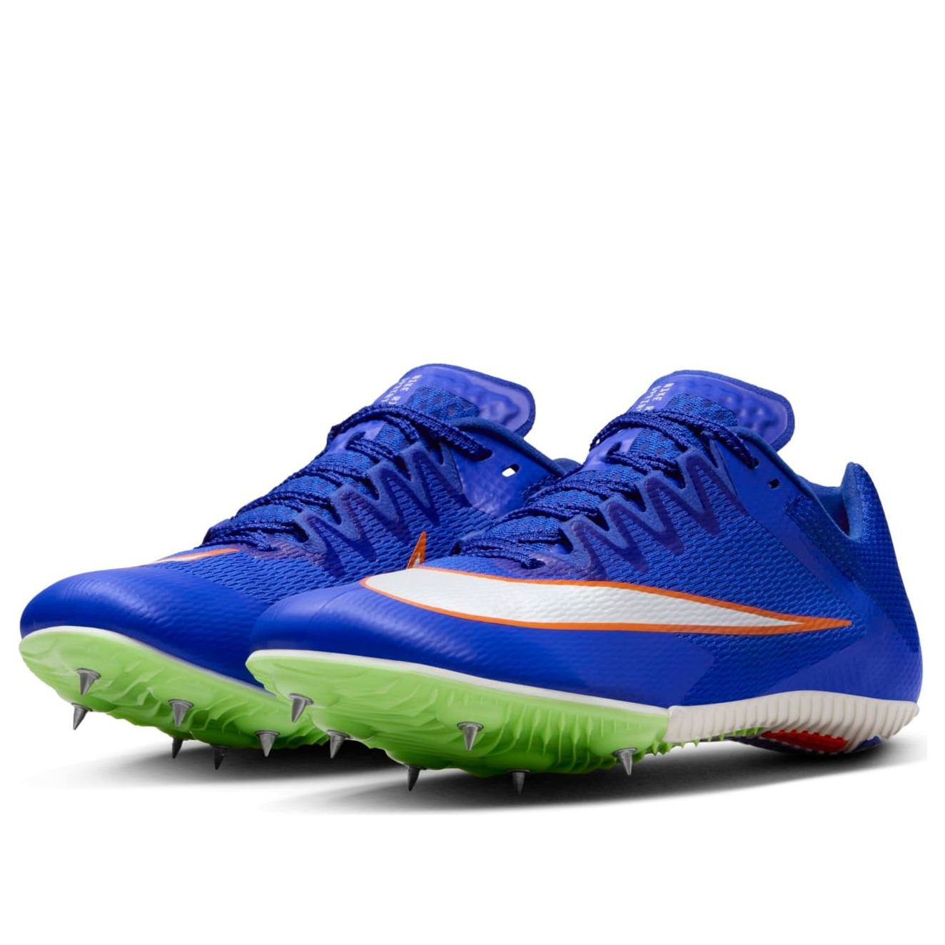 Nike Air Zoom Rival Sprint Spikes 'Racer Blue Safety Orange' DC8753-401