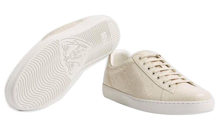 Gucci Ace 'GG Embossed - White' 625787-1XK10-9022