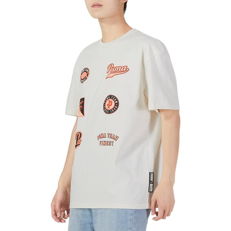 PUMA Team Statement Short Sleeve 'White' 536921-65